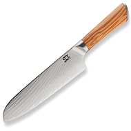 Dellinger Santoku 7 Olive Wood - Kitchen Knife