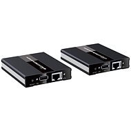 PremiumCord HDMI Extender with 60m USB over one Cat5/6 Cable, No Delay - Booster
