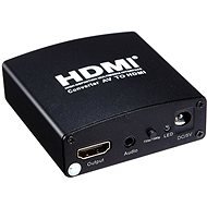 PremiumCord átalakító - AV + audio to HDMI - Átalakító