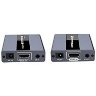 PremiumCord HDMI 2.0 repeater (120 méter) Cat5/6 kábel, késedelem nélkül - Extender