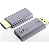 PremiumCord adapter USB-C-ről HDMI-re 8K@60Hz,4K@144Hz Aluminium - Átalakító
