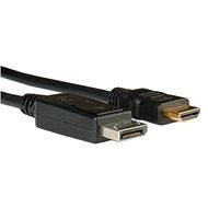 ROLINE DisplayPort - HDMI propojovací, stíněný, 3m - Video kábel