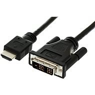 ROLINE DVI to/from HDMI, árnyékolt, 1m - Videokábel