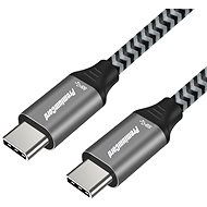 PremiumCord USB 3.2 Gen 1 USB-C male - USB-C male, Cotton Braid 0.5m - Data Cable