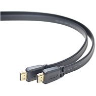 PremiumCord HDMI High Speed összekötő kábel 2m, lapos - Videokábel