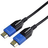 PremiumCord Ultra High Speed HDMI 2.1 optikai AOC fiber kabel 8K@60Hz, aranyozott csatlakozók 7 m - Videokábel