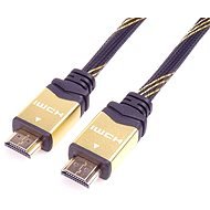 PremiumCord HDMI 2.0 nagy sebességű és Ethernet HQ kábel 1,5 m - Videokábel