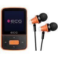 ECG PMP 30 8 GB Black & Orange - MP4 prehrávač