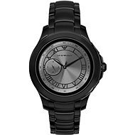 Emporio Armani Alberto Stainless Steel Black - Smart hodinky
