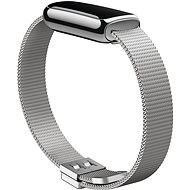 Fitbit Luxe Stainless Steel Mesh, Platinum, One Size - Watch Strap