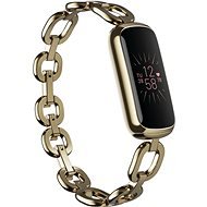 Fitbit Luxe Special Edition Gorjana Jewellery Band – Soft Gold/Peony - Fitness náramok