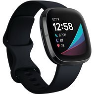 Fitbit Sense – Carbon/Graphite Stainless Steel - Fitness náramok