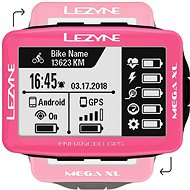 Lezyne Mega XL GPS Pink - Bike Computer