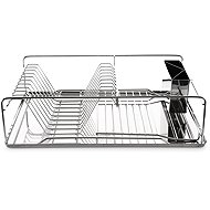 Weis Karl Abtropfgestell mit Tablett, Edelstahl, 48,2 × 33,2 cm - Abtropfgestell
