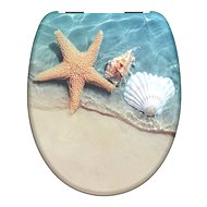 SCHÜTTE Slow closing toilet seat BEACH - Toilet Seat