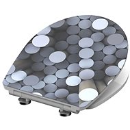 SCHÜTTE Slow closing toilet seat ROUND DIPS - Toilet Seat