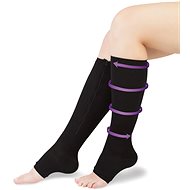 Wellife compression stockings with zipper black, L-XL - Stockings