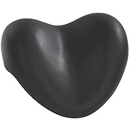 WENKO Bath pillow, heart shape, polyurethane, black, 25×20.5cm - Bath Pillow