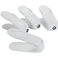 Wenko Shoe organizers, white, set of 4 - Wardrobe Organiser