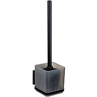 Wenko Square container for toilet brush QUADRO, assembly without drilling - Container