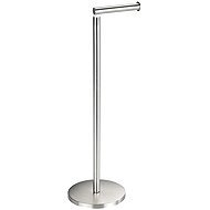 Wenko Toilet paper holder with holder, stainless steel - Free Standing Toilet Roll Holder
