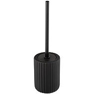 Wenko WC brush BELLUNO, ceramic, black - Toilet Brush