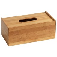 Wenko Terra box for handkerchiefs bamboo - Tissue Box