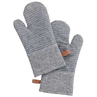 Wenko Kitchen Towels ADA STRIPES, 2 pcs, cotton, grey - Oven Mitt