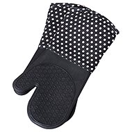 Wenko Silicone potholder - double-sided, 2 pcs, black - Oven Mitt
