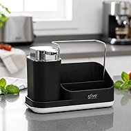 5five Simply Smart Detergent dispenser with compartment, black - Detergent Dispenser