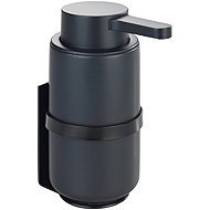 Wenko Woya black wall mounted soap dispenser 250 ml - Soap Dispenser
