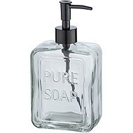 Wenko Pure liquid soap dispenser 550 ml transparent - Soap Dispenser