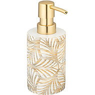 Wenko Ceramic soap dispenser with plant pattern Terralba 200 ml - Soap Dispenser