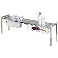 Wenko, Kitchen shelf EXQUISIT, 93 × 30 cm, chrome - Kitchen Towel Hangers