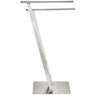 Wenko Lirio towel rail, silver, stainless steel, 40 × 20 × 76 cm - Towel Rack
