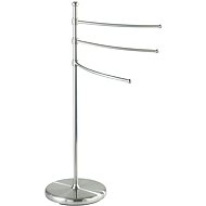 Wenko Bathroom towel rack, three adjustable arms - Towel Rack