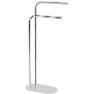Wenko Metal towel rack Levante, height 79 cm, silver - Towel Rack