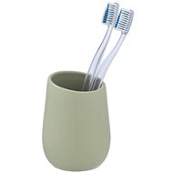 Wenko, Toothbrush cup BADI, green - Toothbrush Holder Cup