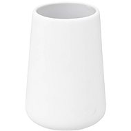 5five Simply Smart, COCON toothbrush cup, ceramic, white - Toothbrush Holder Cup
