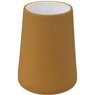 5five Simply Smart, COCON toothbrush cup, ceramic, brown - Toothbrush Holder Cup