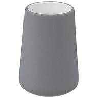 5five Simply Smart, COCON toothbrush cup, ceramic, grey - Toothbrush Holder Cup