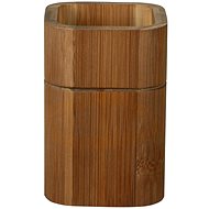 Wenko Serro, hard bamboo - Toothbrush Holder Cup