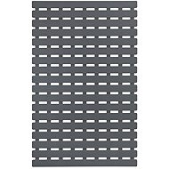 Wenko Bath mat, plastic, 63 × 40 cm, grey - Non Slip Bath Mat