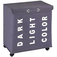 Wenko Trivo Grey Laundry container, 116 l - Laundry Basket