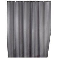 Wenko Shower curtain textile, grey, 180 × 200 cm - Shower Curtain