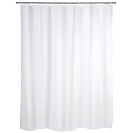 Wenko Shower curtain textile Peva, white, 120 × 200 cm - Shower Curtain