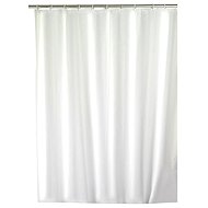 Wenko Shower curtain textile, polyester, white, 120 × 200 cm - Shower Curtain
