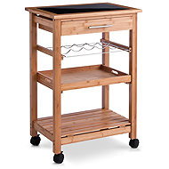 Zeller Kitchen trolley - mobile bar - Cart