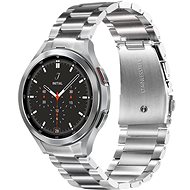 Drakero Metal strap silver for Samsung Galaxy Watch 4 and 5 (44/45/46 mm) - Watch Strap