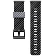 Drakero Silikonový pro 24mm Quick Release černý/šedý - Watch Strap